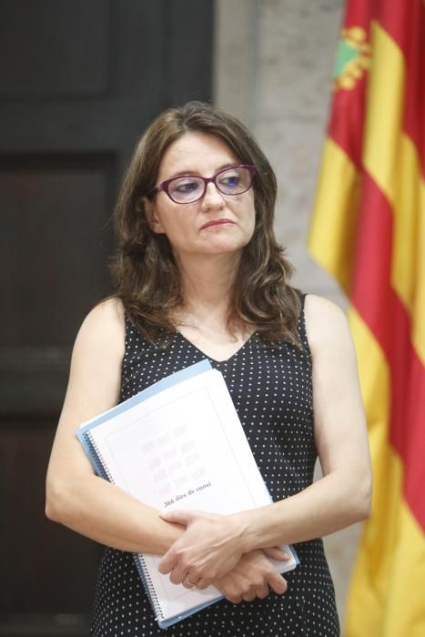 Puig y Oltra hacen balance de un año en el Consell