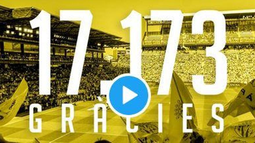 El Villarreal cuenta con 17.173 socios