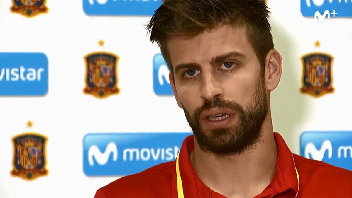 Piqué habló en #Minuto0