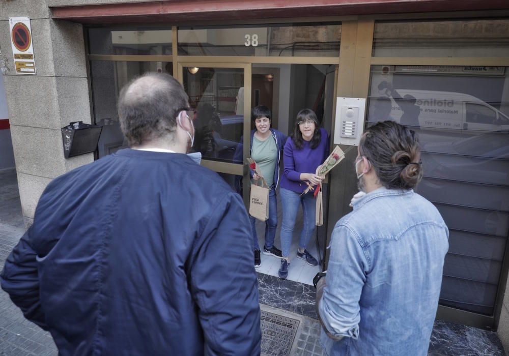 Un Sant Jordi entre la tristeza y la esperanza marcado por el coronavirus