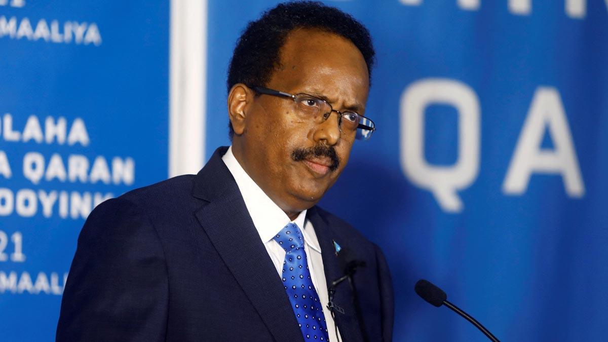 El presidente de Somalia, Mohamed Abdullahi Mohamed