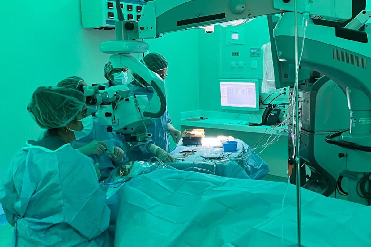 Una operació de cirurgia major ambulatòria a l'Hospital Santa Caterina