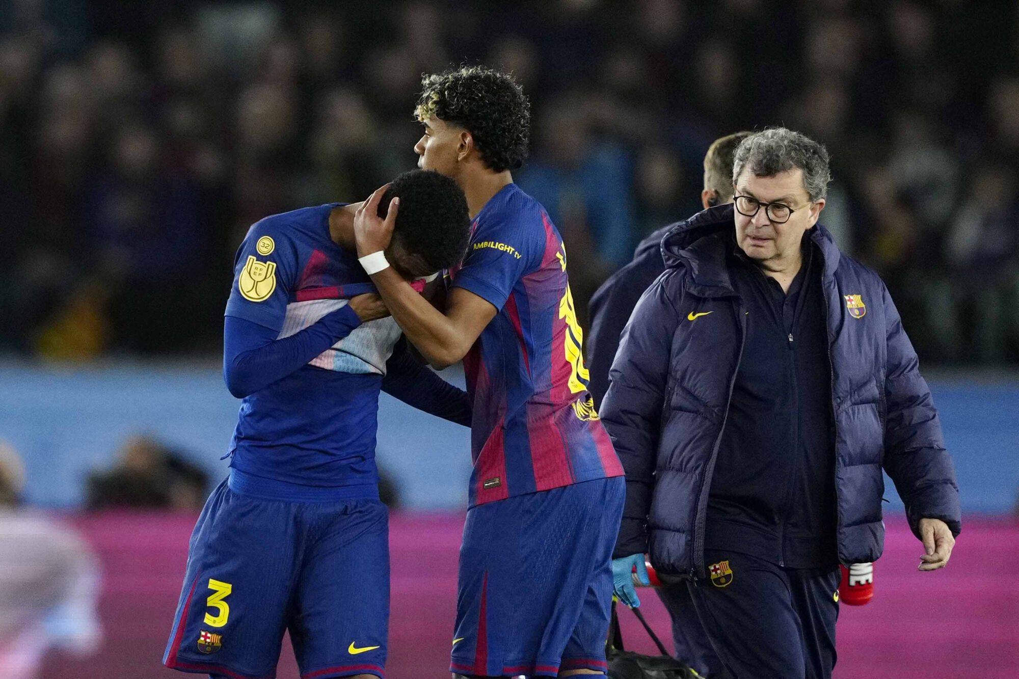 Lesión Balde: parte médico, qué tiene y cuántos partidos se perderá con el Barça