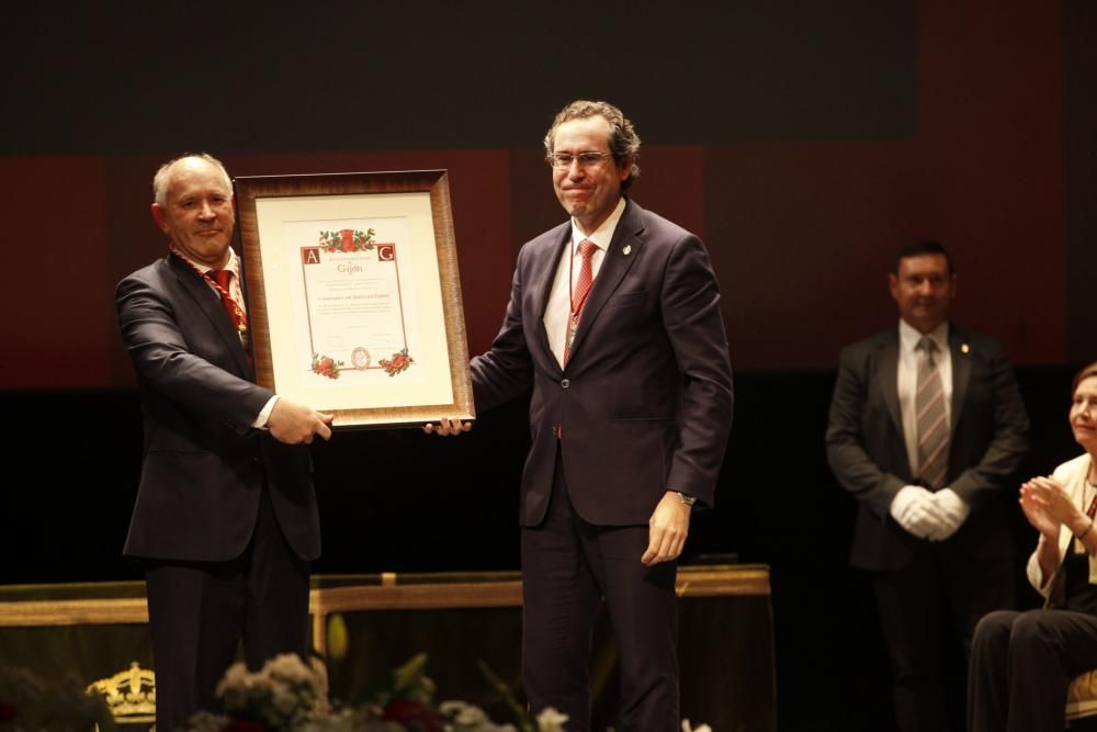 Entrega de medallas y distinciones de Gijón