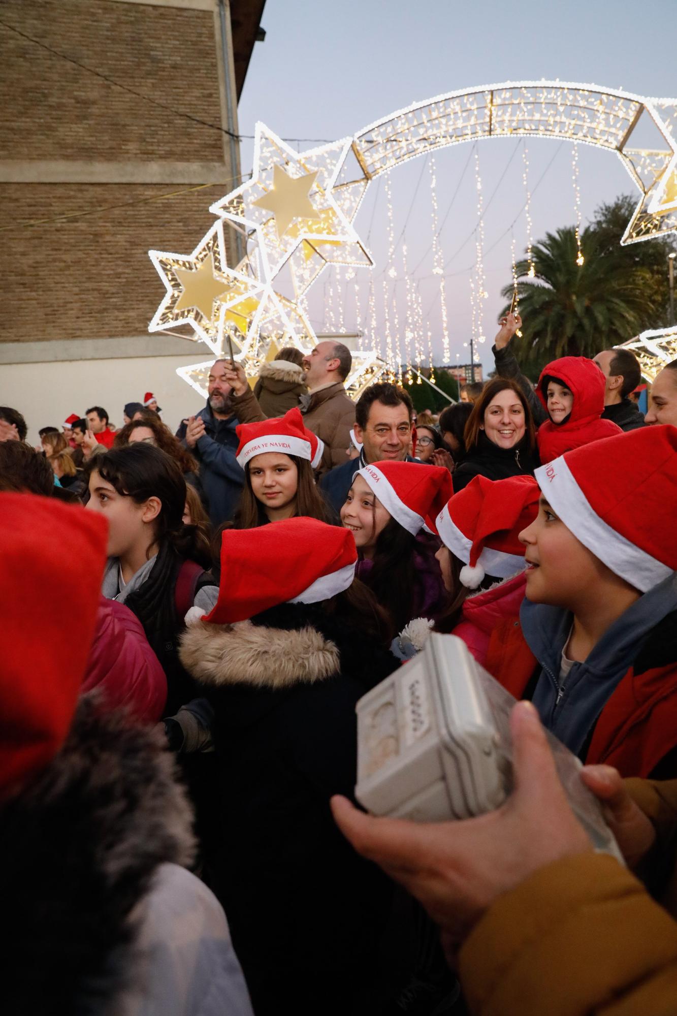 En imágenes: así luce la Navidad en Corvera