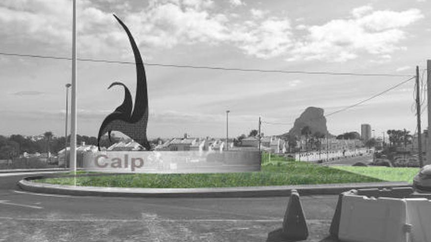 Calp recuperará tras 26 años la emblemática escultura de Andreu Alfaro Cosmos 62