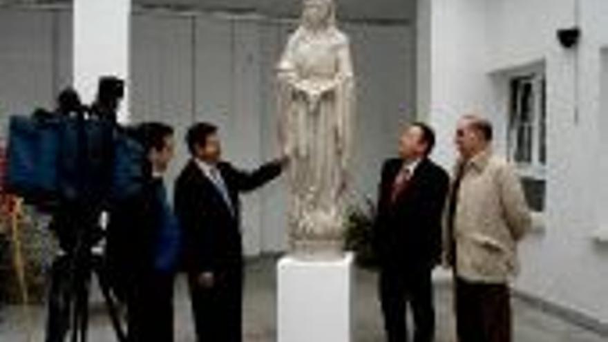 El monumento a la mártir no estará terminado hasta marzo