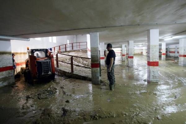 Fotogalería: Lluvias torrenciales en Aragón