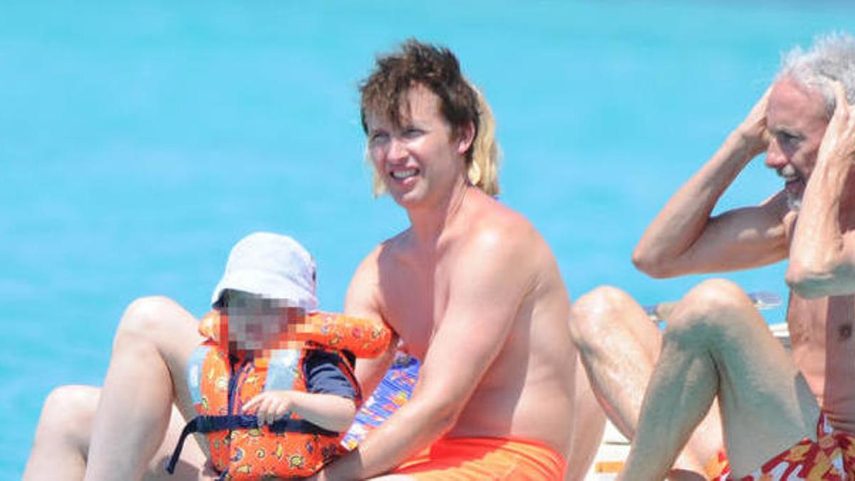 James Blunt en Ibiza en una imagen de archivo.