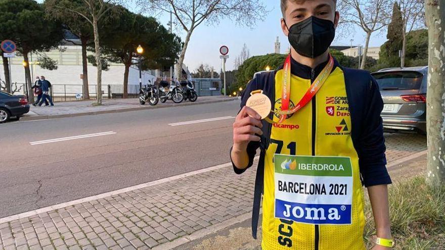 Aragón se estrena con una plata y dos bronces