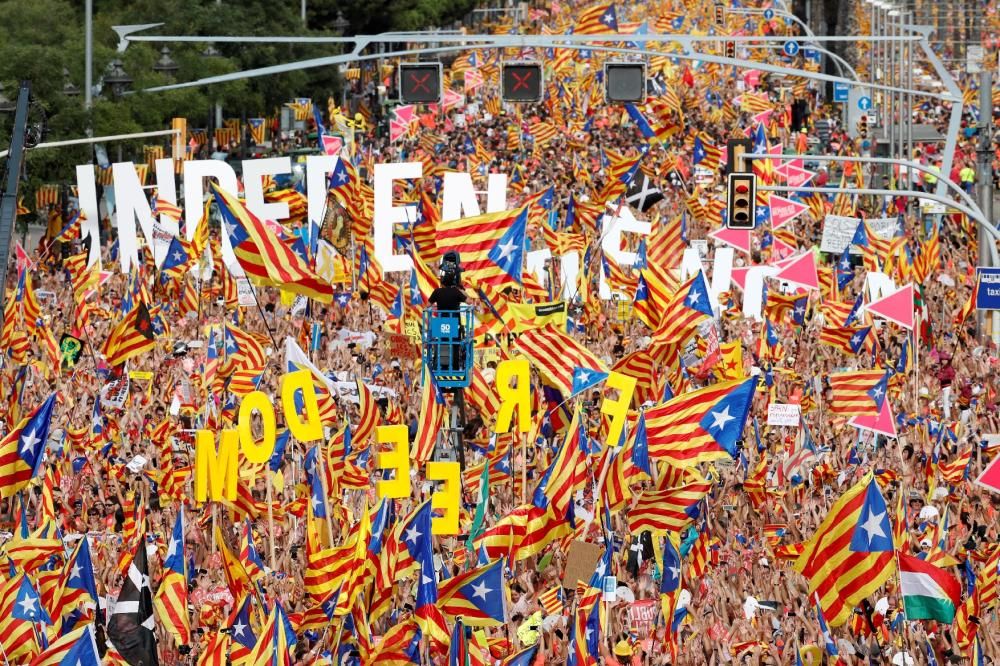 Les millors imatges de la Diada 2018