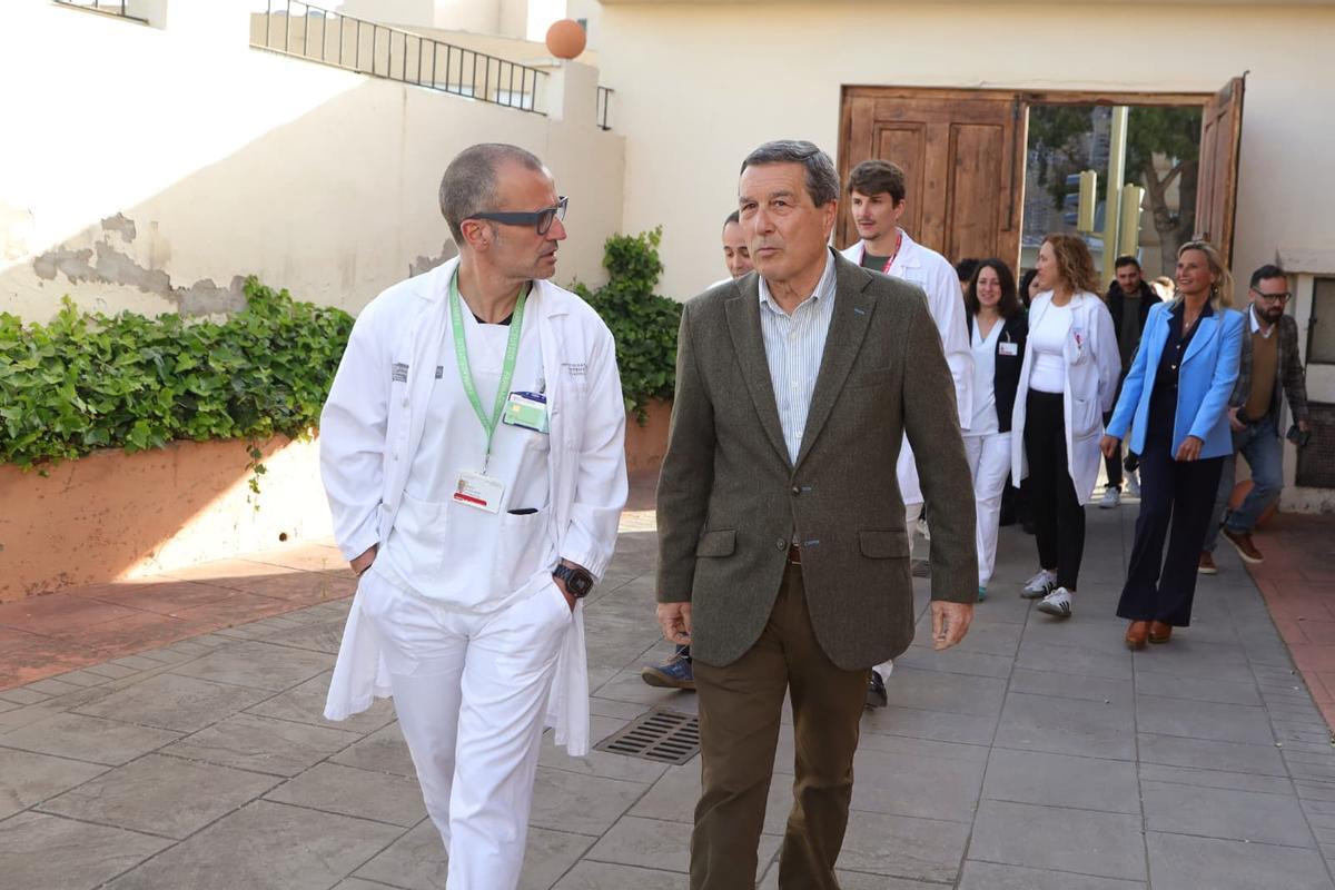 Visita a la unidad de ELA y enfermedades raras de Castellón