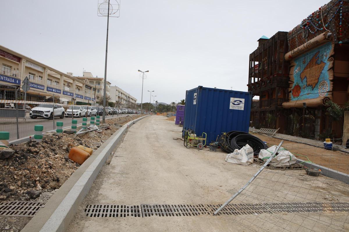 Santa Ponça macht sich schick für die Saison: So sieht es an den Baustellen im Urlaubsort derzeit aus
