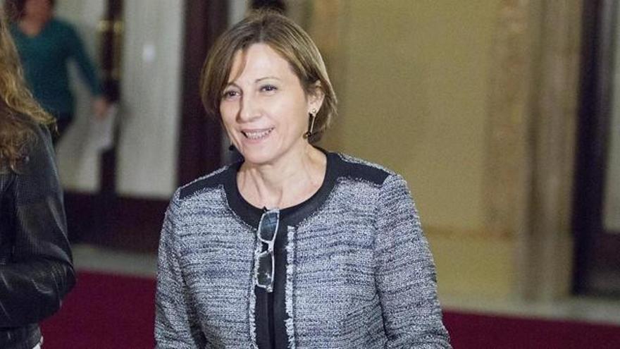 Forcadell: &quot;Si se cumple la hoja de ruta, es la última vez que el Parlament comunica al Rey la investidura de un &#039;president&#039;&quot;