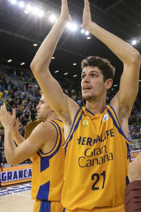 20.01.19. Las Palmas de Gran Canaria. Baloncesto ACB Liga Endesa temporada 2018-19. Herbalife Gran Canaria - UCAM Murcia. Gran Canaria Arena. Foto Quique Curbelo