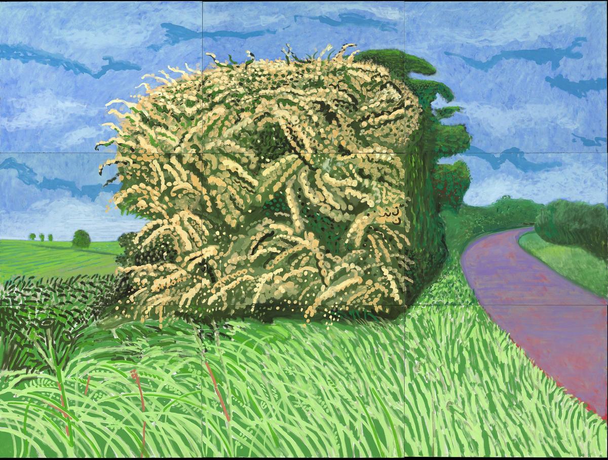 'The big hawthorne', de David Hockney 'The big hawthorne', de David Hockney
