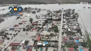 Espectaculares imágenes aéreas de Córdoba inundada por el agua