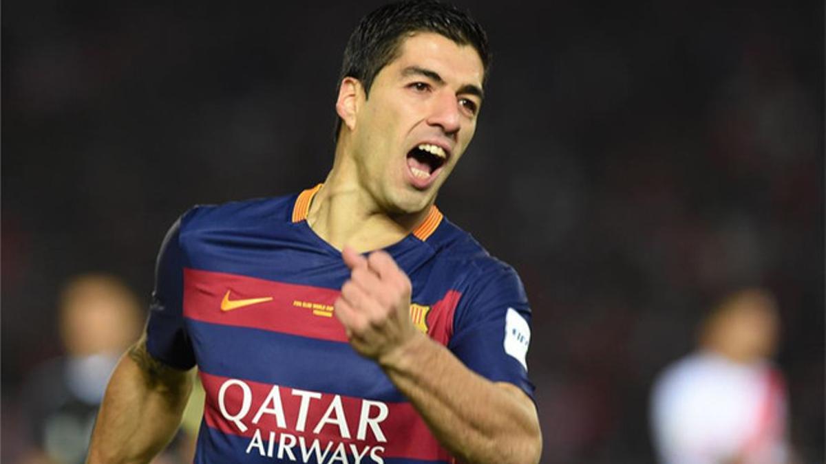 Luis Suárez marcó cinco goles en el Mundial de Clubes 2015