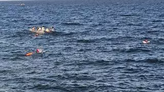 Rescatadas dos personas tras hundirse una zodiac frente a Puerto Rico