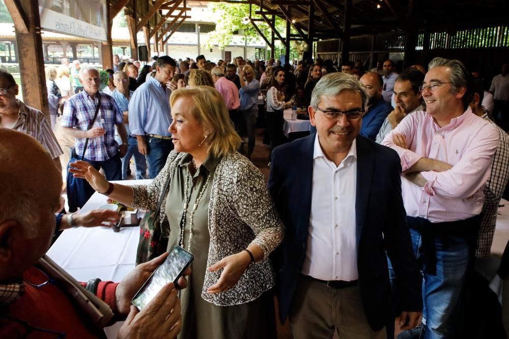 Espicha del PP en Gijón con Dolores de Cospedal