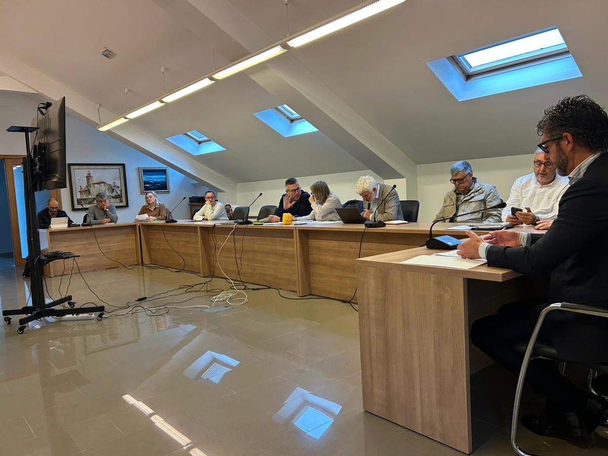 Imagen de una de las últimas reuniones de la Junta Rectora de Serra do Barbanza.
