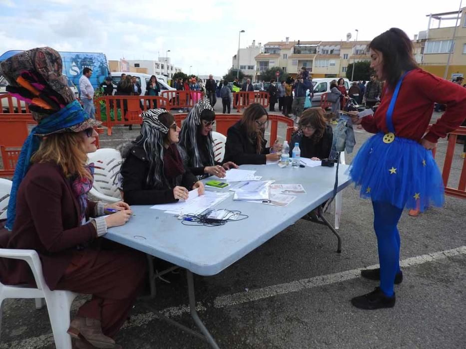 El Carnaval de Formentera no ha sido especialmente numeroso