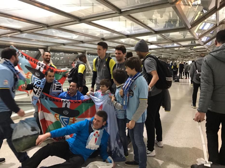 Así recibió el celtismo al Celta en Bilbao