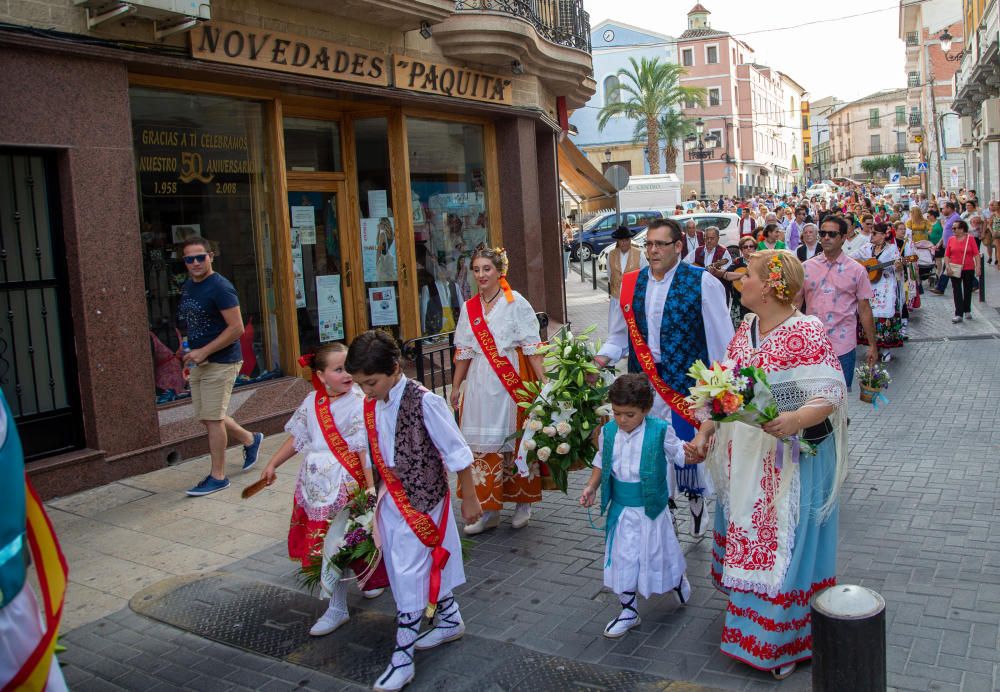 Ofrenda floral huertana a San Abdón y San Senén en