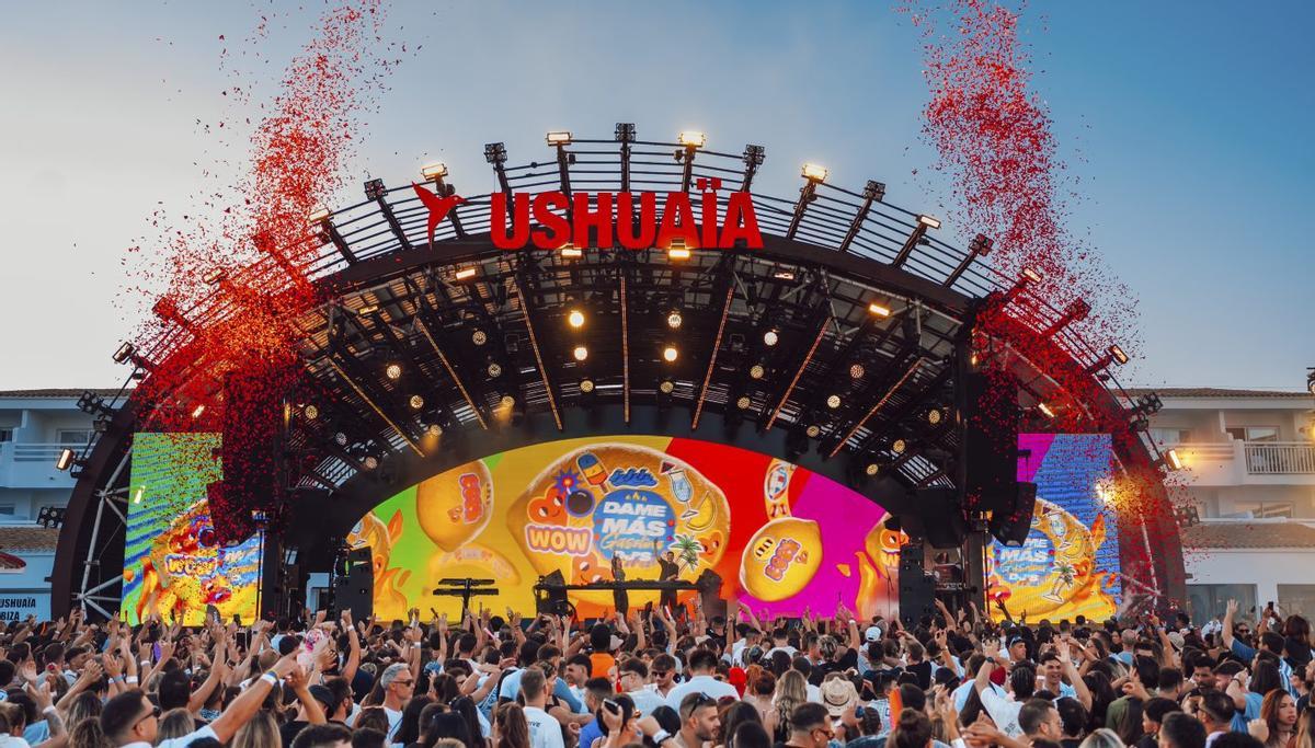 La fiesta ‘I love reggaeton’ en Ushuaïa Ibiza. | TNL