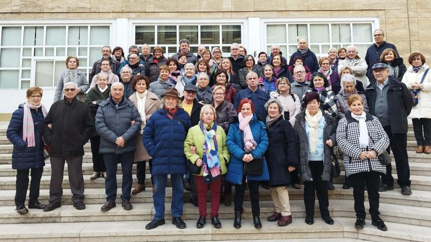 Los alumnos de la UEZ de Alagón realizaron una visita cultural a Zaragoza.  | SERVICIO ESPECIAL