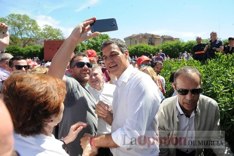 Pedro Sánchez en Murcia