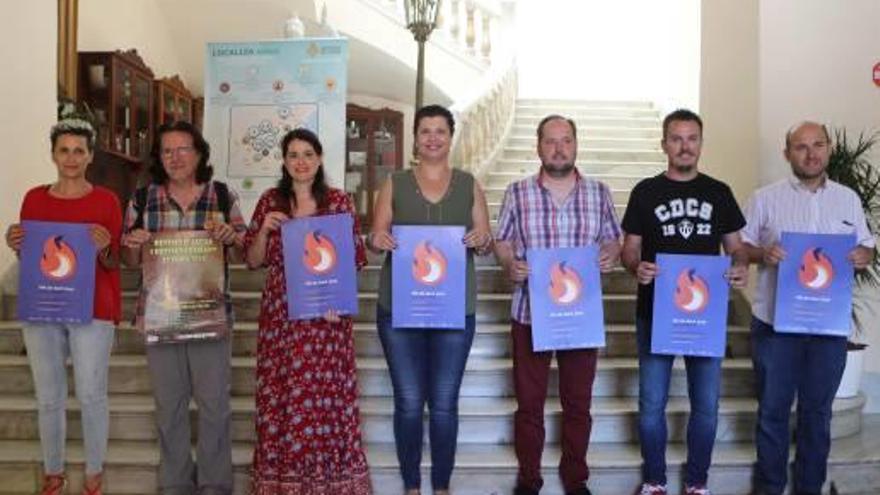 Presentación del programa en el ayuntamiento.