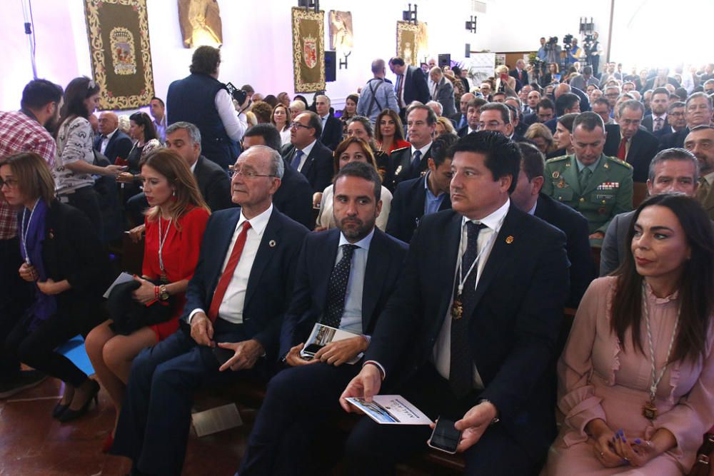 La Diputación ha entregado este viernes las Medallas de Oro del Día de Málaga en la iglesia Nuestra Señora del Rosario de La Cala del Moral