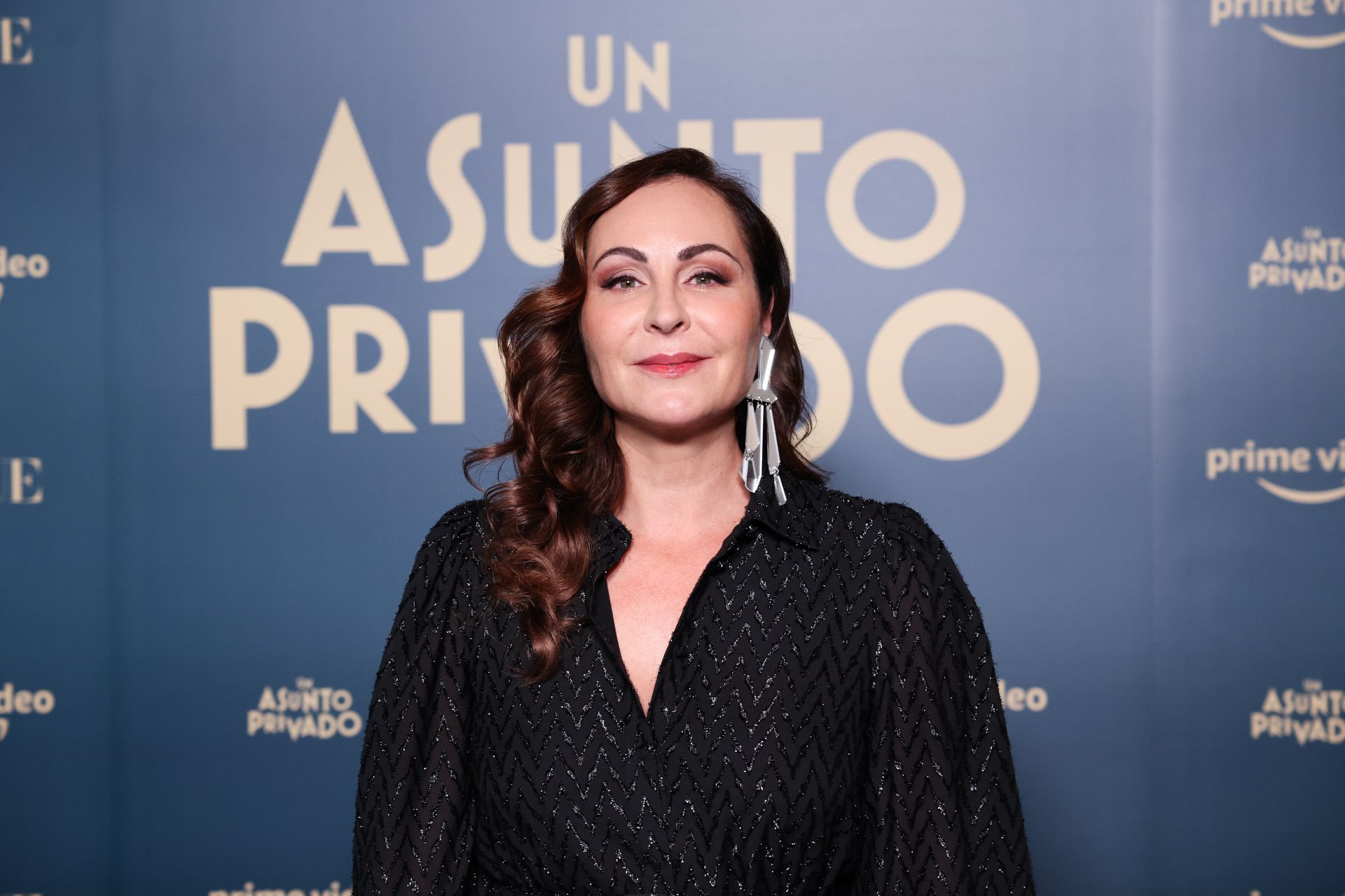 Ana Milán en la 'premiere' de la serie 'Un asunto privado'