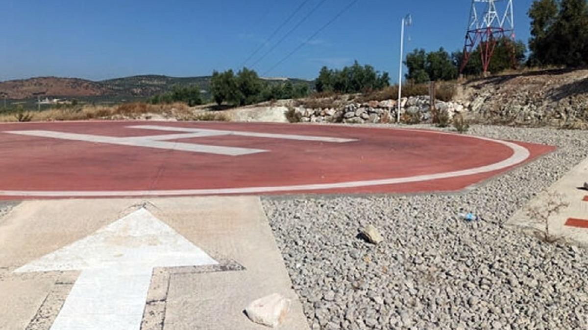 Lugar donde está prevista la construcción el centro sanitario de Lucena.