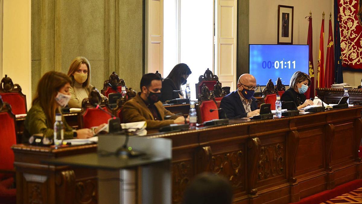 Primer Pleno con límite de tiempo en el Ayuntamiento de Cartagena