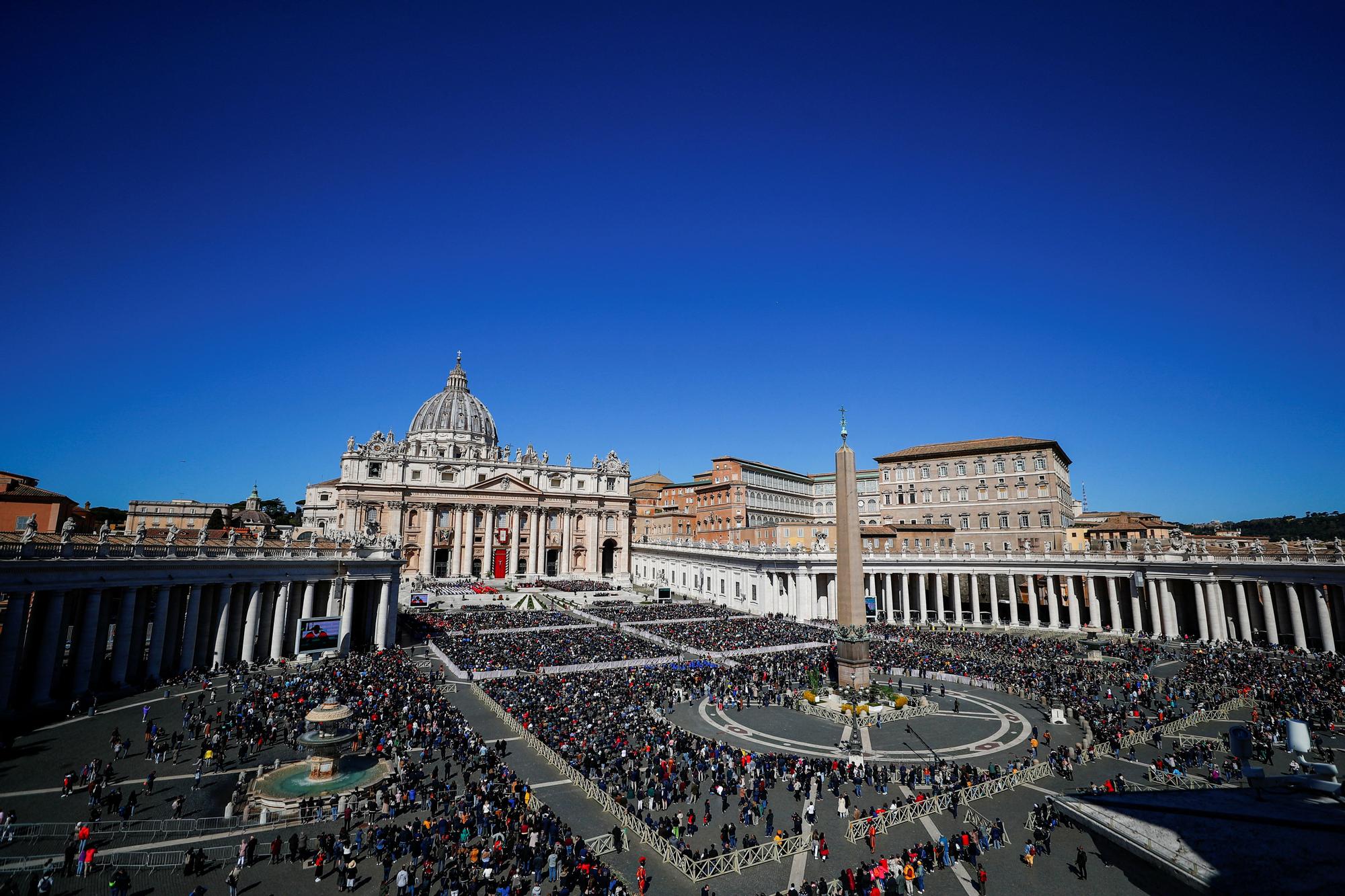 La Plaza del Vaticano.