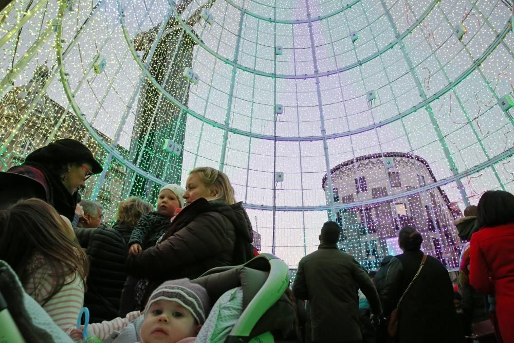 Fiebre de compras navideñas en Vigo