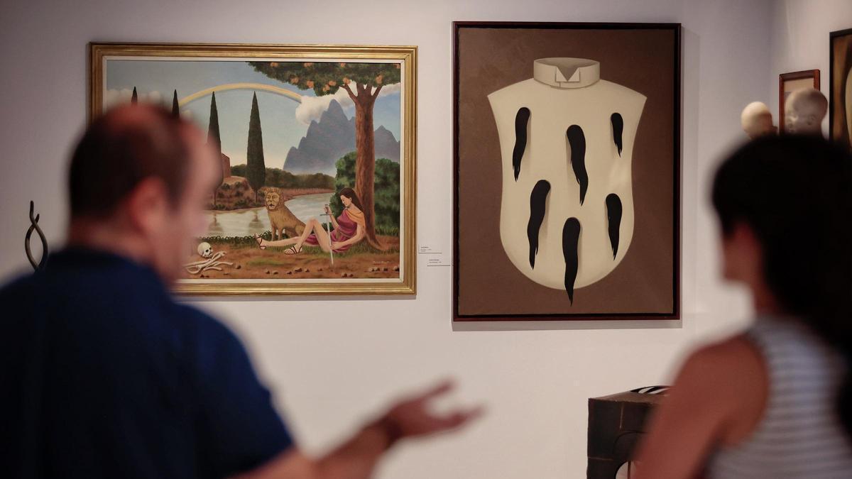 Una de las exposiciones de LM Arte Colección.