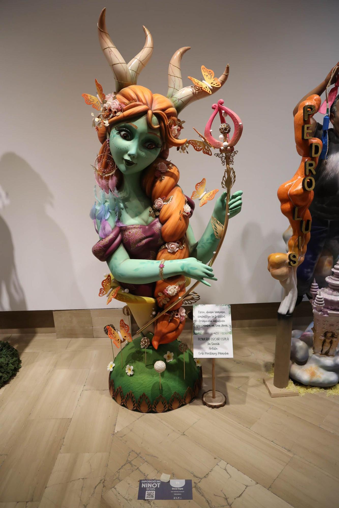 Exposición del Ninot adulto de las hogueras 2025