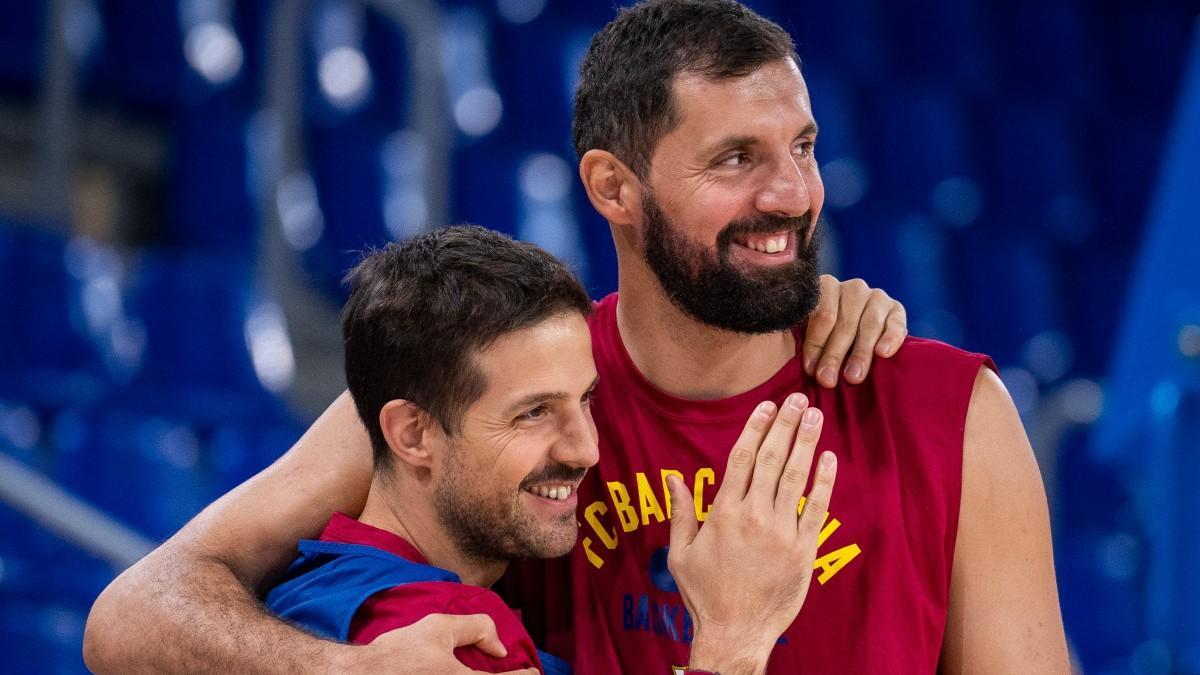 ¡Mirotic es uno más! El capitán, con el equipo pese a su lesión