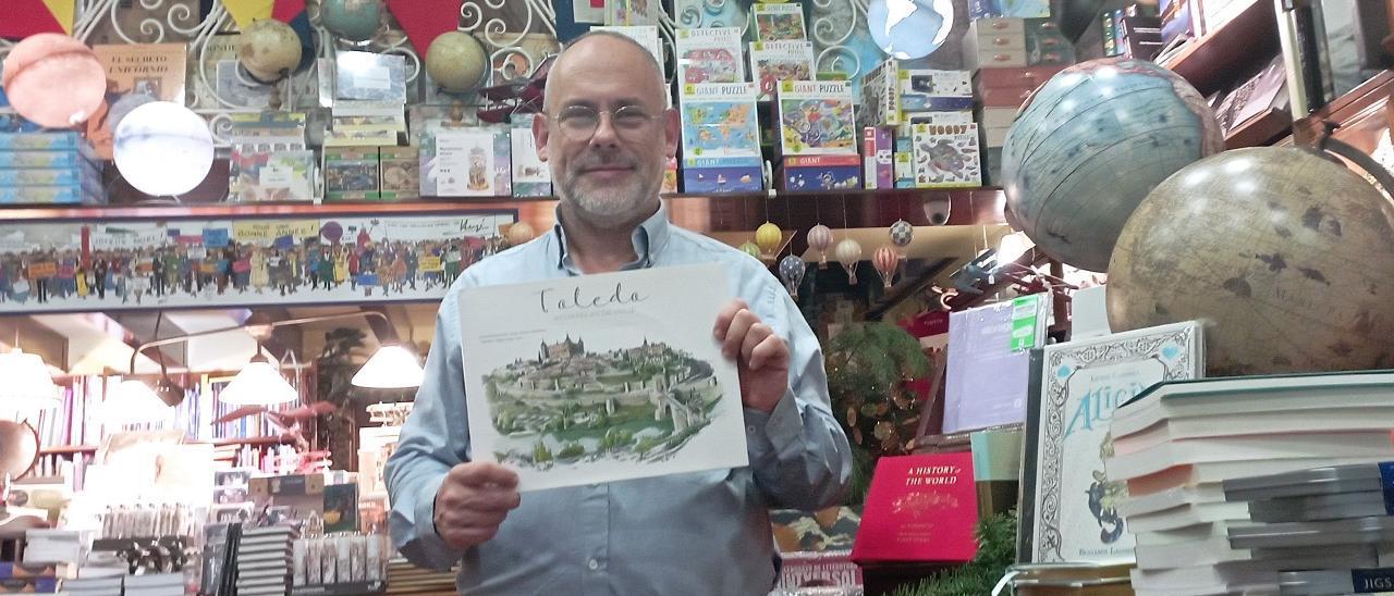 Luis Ruiz Padrón, estas Navidades con su nueva obra, en la librería Mapas y Compañía.