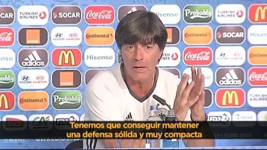 Joachim Löw: “Ante Francia tenemos que ser muy sólidos en defensa”