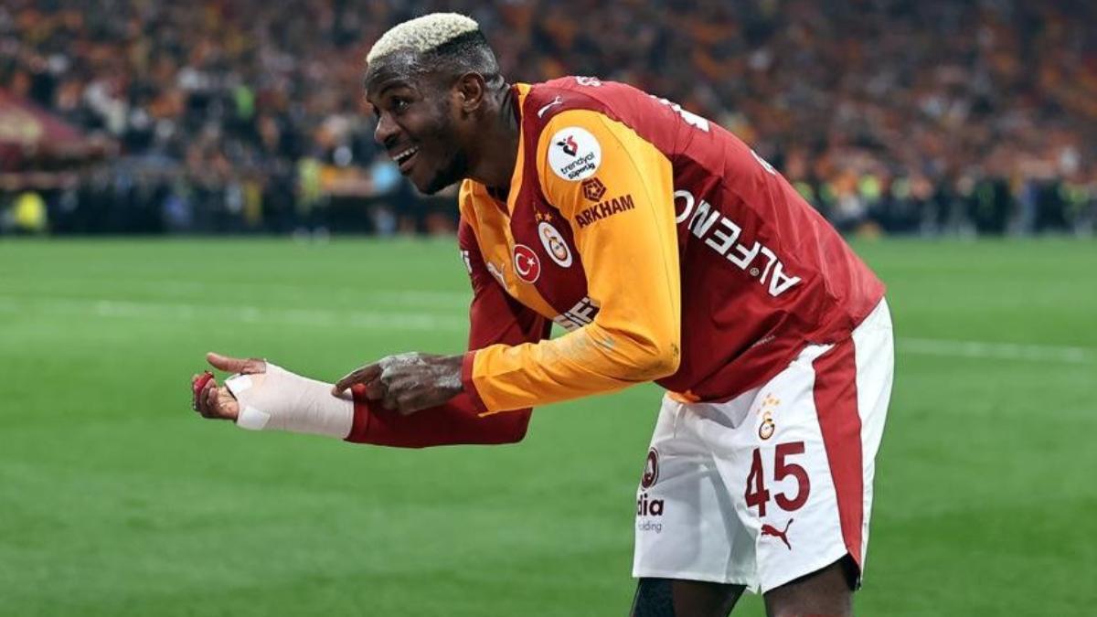 Osimhen adelantó al Galatasaray en el derbi turco