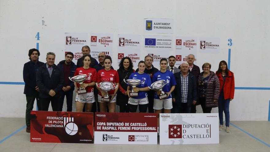 Victoria i Natalia s&#039;apunten la I Copa Diputació de Castelló de raspall