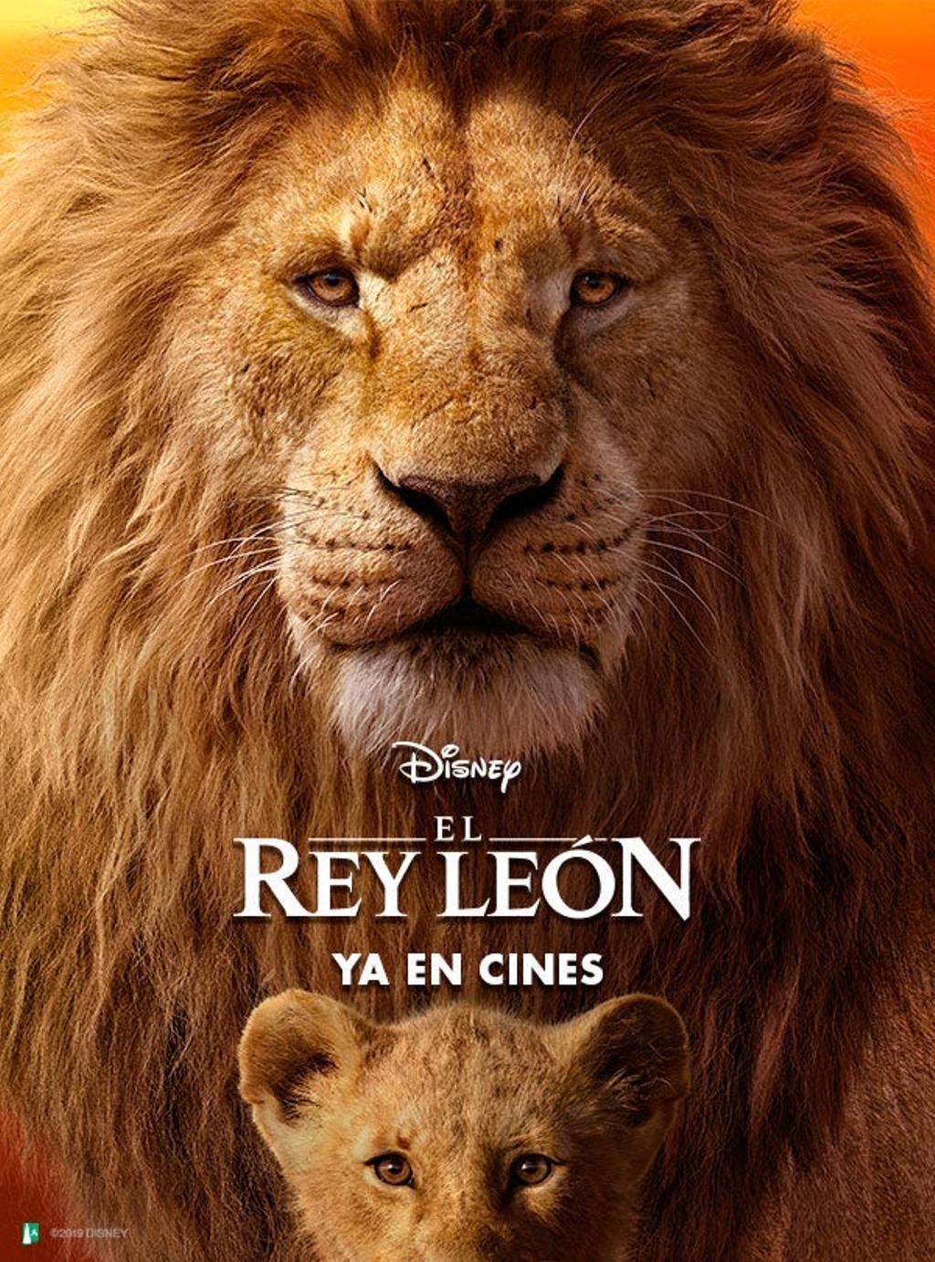 Cartel de 'El Rey León'