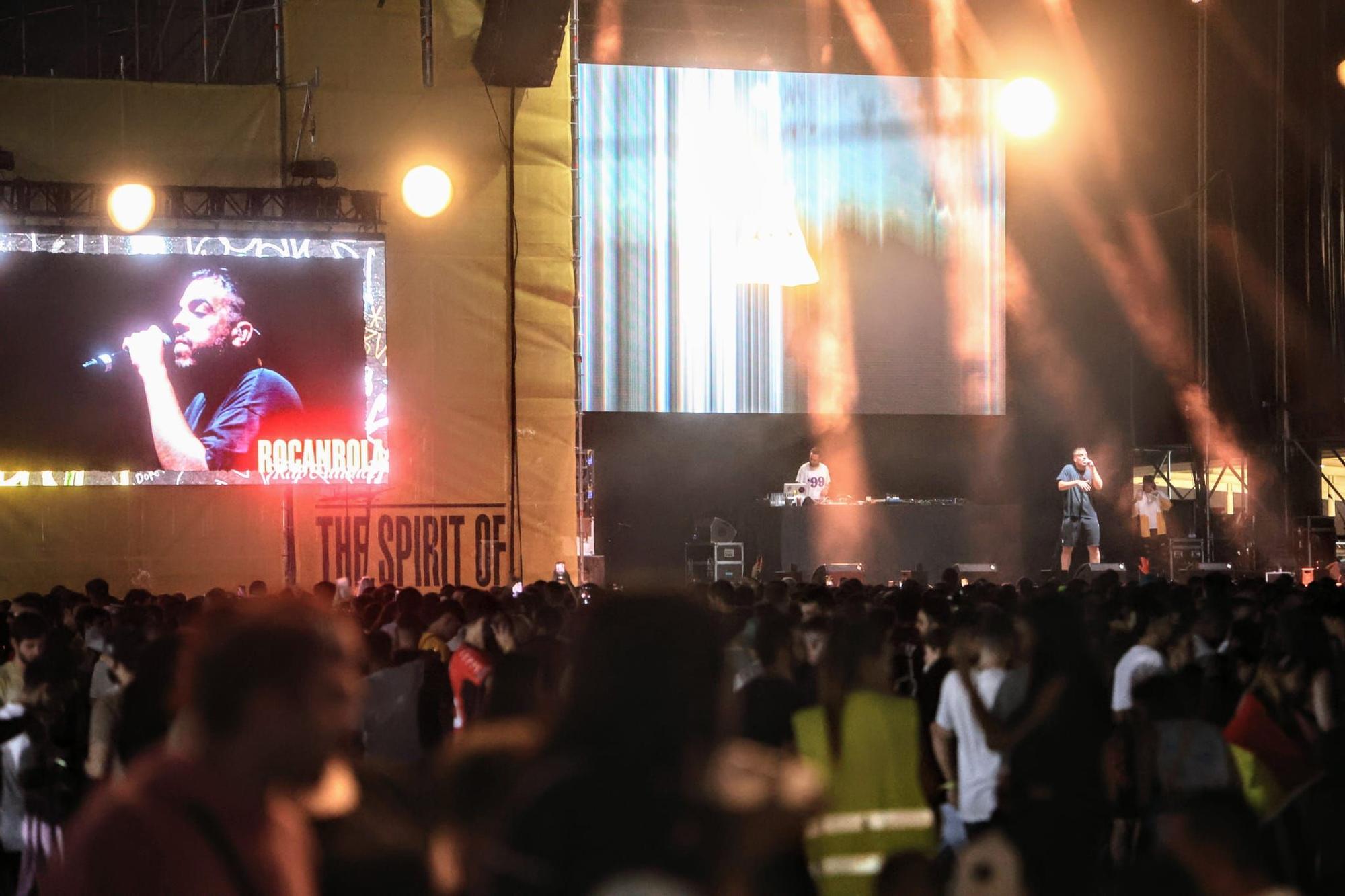 Gran ambiente en el festival Rocanrola en Alicante