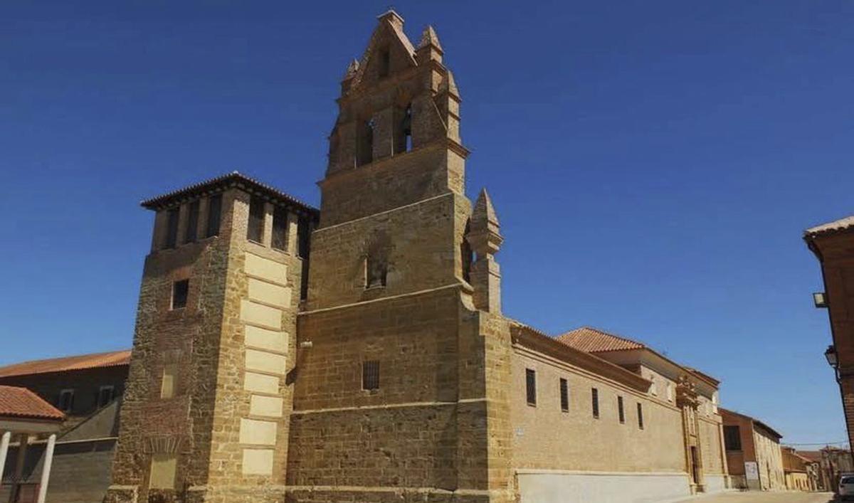 Convento de La Asunción de Villalobos, el último que ha cerrado su puertas en el medio rural de Zamora. | CEDIDA
