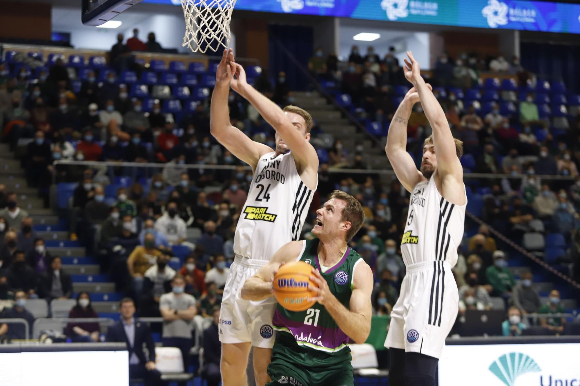 Las imágenes del Unicaja - Nizhny Novgorod de la BCL