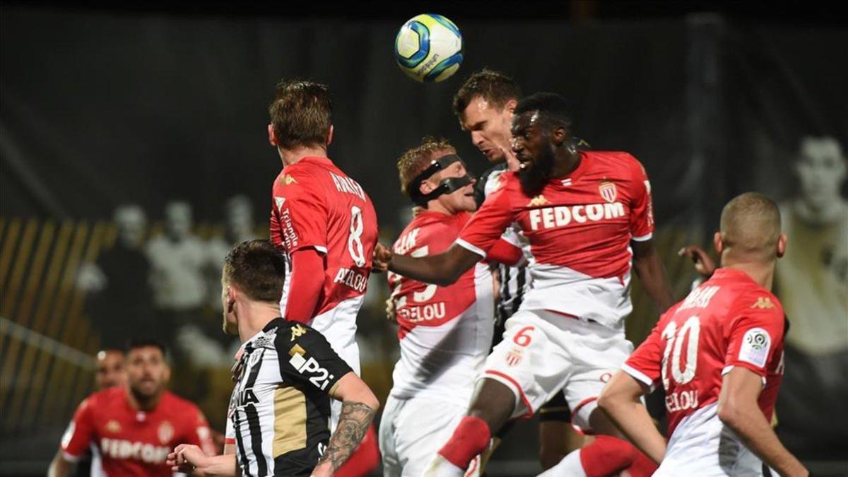 Un flojo Mónaco no pasó del empate ante el Angers